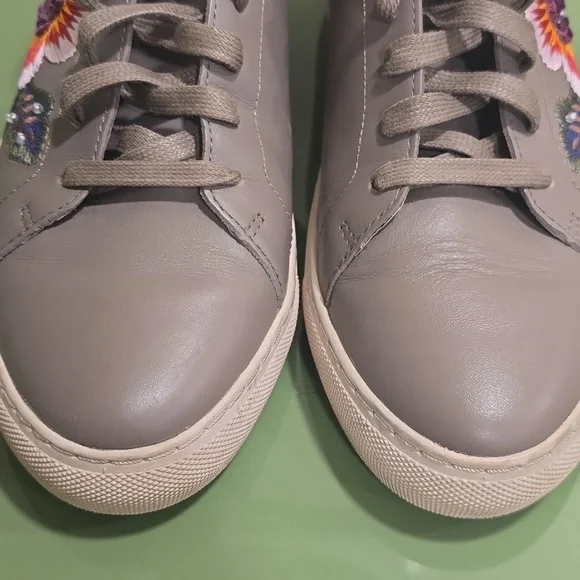 Sketcher Sinker Floral Embroidered Shoes Sz 9 - Picture 6 of 9